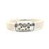 White Cork Hole Bracelet